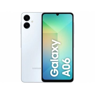 Smartphone Samsung Galaxy A06 Branco 128/4GB RAM 6,7" Câm. Dupla + Selfie 8MP