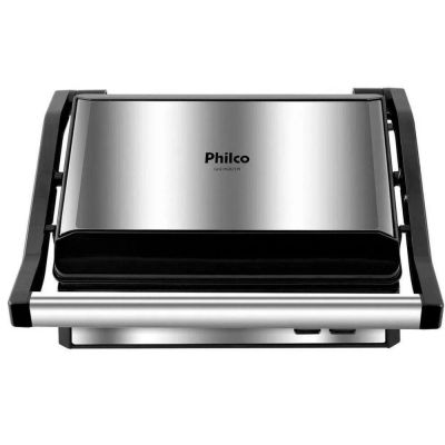 Sanduicheira e Grill Philco Maxx Clean Pgr21pi Preto/Inox 110v