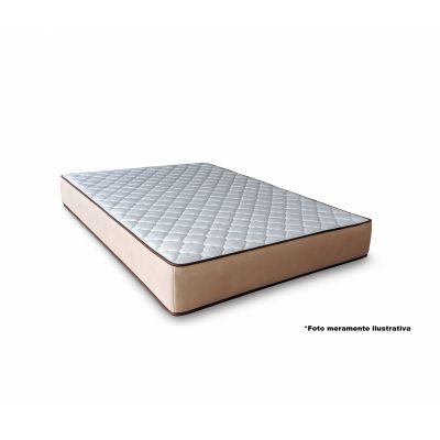 Colchão Casal Espuma D45 New Sono Premium 088x188x24 Bege Nosso Sonho