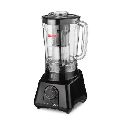 Liquidificador Multi 2,6L LQ1201 Turbo 12 Velocidades Multi Home Preto 1200w 110v