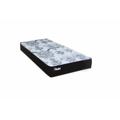 Colchão Solteiro Molas Pocket Life Gold 88X188X24 preto/prata Paropas