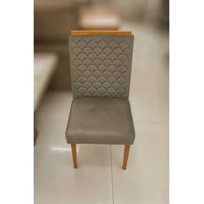 Cadeira Boss Luxo Kit 02un Fendi/Naturale 2029 Bom Pastor 
