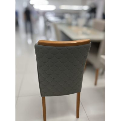 Cadeira Boss Luxo Kit 02un Fendi/Naturale 2029 Bom Pastor 