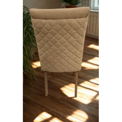 Cadeira Rimini Premium Kit 02un Naturale 9001 Bom Pastor 
