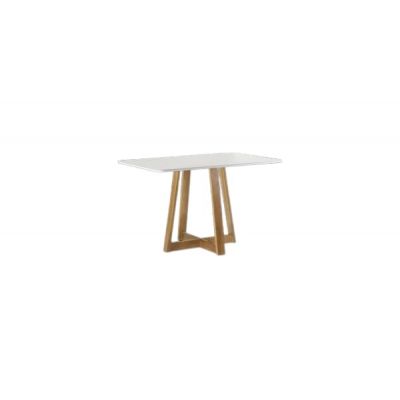 Mesa Mariana 120x80 Cinamomo/Off White Cel Móveis 