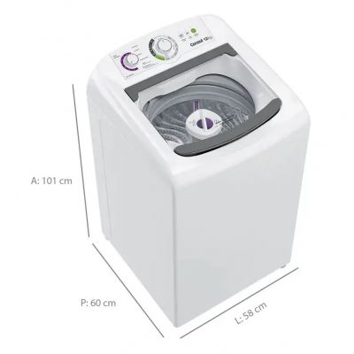 Lavadora de Roupas 12kg Consul CWH12BB Branca 220 VOLTS