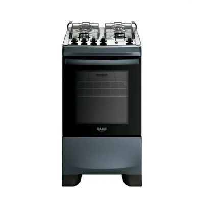 Fogão 4 Bocas Titanium com Mesa Inox Dako Novo Supreme Bivolt