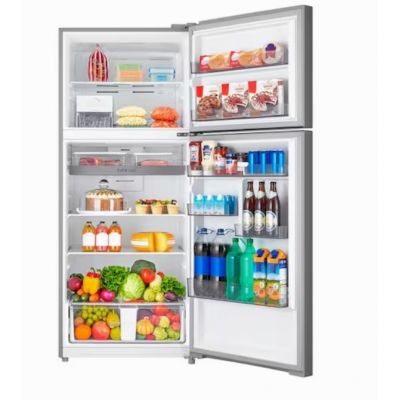 Geladeira Midea 473L RT611 Frost Free Inverter Duplex Inox Bivolt