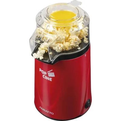 Pipoqueira Pop Cine Vermelha 1200W PP01 com Dosador 127V