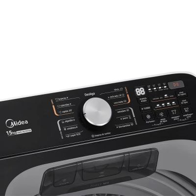 Lavadora de Roupas 15kg Midea MA512W150A Wave Agitator Branca 110v
