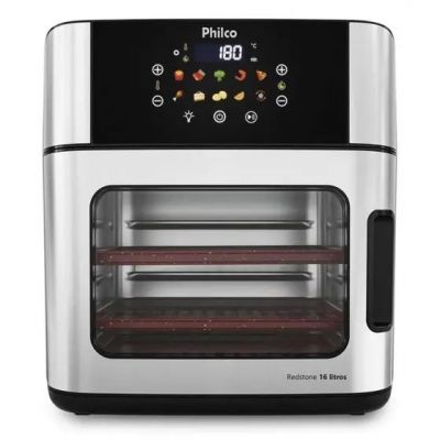 Air Fryer Fritadeira Elétrica Philco 16L PAF16A 4 em 1 Painel Digital 1900W 110V