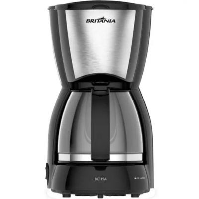 Cafeteira Elétrica Britânia 18 xícaras Bcf19a Jarra de Vidro 550w 110v