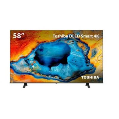 Smart TV 58" 4K Toshiba DLED 58C350NS VIDAA 3 HDMI 2 USB Wi-Fi - TB031M
