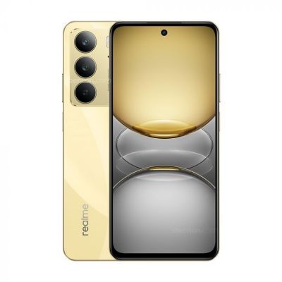 Smartphone Realme C75 Lighnting Gold 256/8GB Tela 6.72" NFC Bateria 6.000mAh IP69 Câm. Tripla 50MP