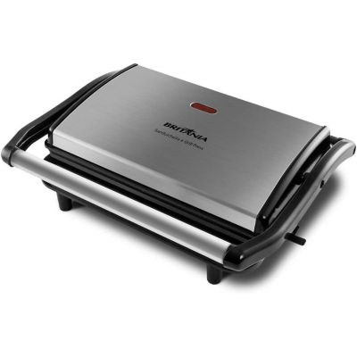 Sanduicheira e Grill Britânia Press BGR27I Inox 850W 220V