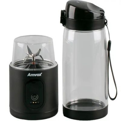 Liquidificador Portátil ALQ 0108 Bivolt Blender 220W Amvox