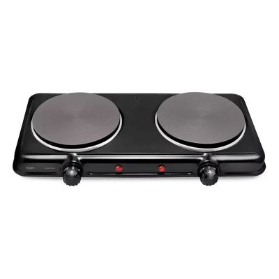 Fogão Elétrico Cooktop Portátil 2 Bocas - 2.000W 110V