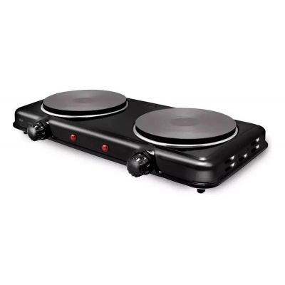 Fogão Elétrico Cooktop Portátil 2 Bocas - 2.000W 110V