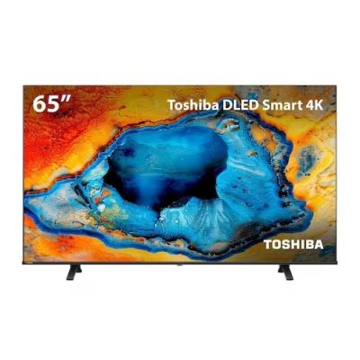 Smart TV 65” Toshiba 4K Dled UHD Vidaa Wi-fi Bluetooth Dolby Áudio 4HDMI