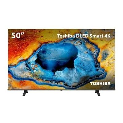 Smart TV 50” Toshiba 4K DLED UHD 50C350NS com VIDAA