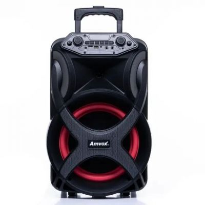 Caixa de Som Amplificada Aca 680 Fantasy Bluetooth 680W Bivolt Amvox
