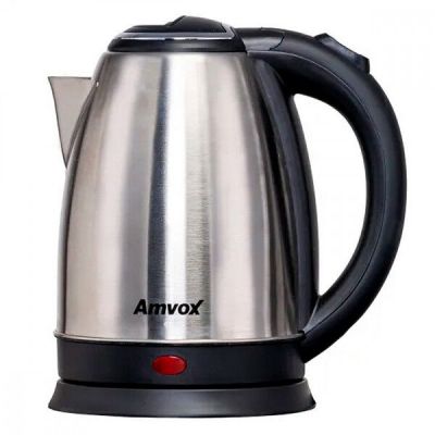 Chaleira Elétrica Amvox 1,8l 900w 110v Inox
