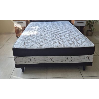 Colchobox Casal Espuma D28 Rezende Luxo 138X188X37 Marrom Bioflex