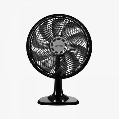 VENTILADOR MESA TURBO 10P 40CM PR/CZ 127V VENTISOL