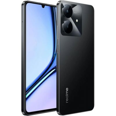 Celular Realme Note 60X Preto 128/4GB Tela 6.7 Câmera 8MP Selfie 5MP 