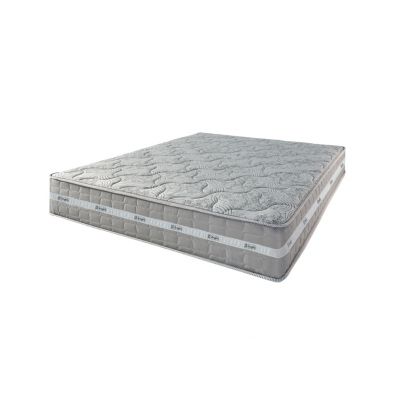Colchão Casal Molas Ensacadas Carbon 138X188X24 Cinza Anjos Colchões