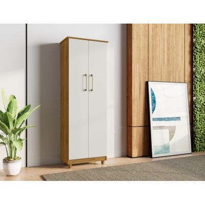 Multiuso Nina 2 portas 143X53X33 Cedro/Areia Rud Rack