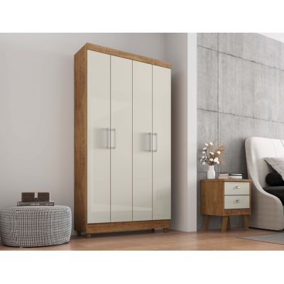 Multiuso Samanta 4 portas 190X99X35 Cedro/Areia Rud Rack
