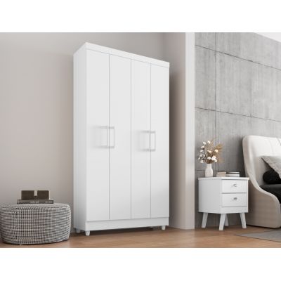 Multiuso Samanta 4 portas 190X99X35 Branco Rud Rack