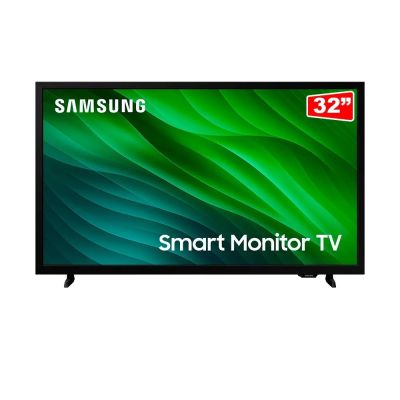 Smart Monitor e TV 32" Samsung HD Tizen Wi-Fi HDMI USB Preta Bivolt 