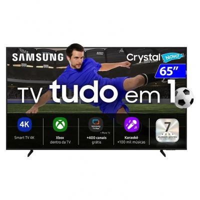 Smart TV 65" Samsung 4K UHD Tizen Wi-fi Bluetooth Alexa Xbox Cloud Gaming HDMI 