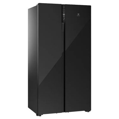 Geladeira Electrolux 531L ES5GB Side By Side Frost Free Inverter Preta 110v