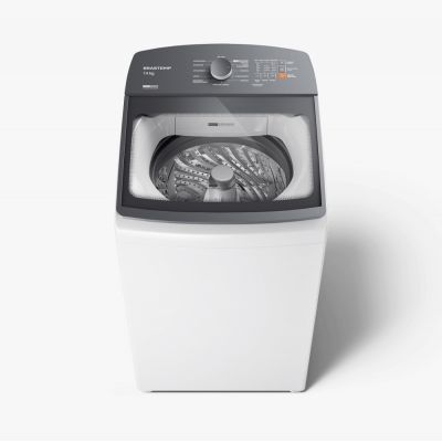 Lavadora de Roupas 14Kg Brastemp com Smart Sensor e Design Compacto  Branca 110V