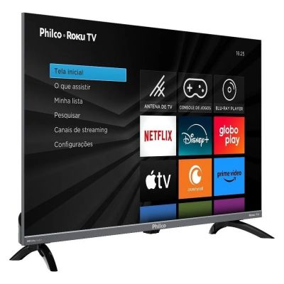 Smart TV 43" Philco Full HD LED Roku Wifi HRD10 3HDMI USB