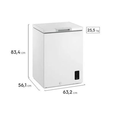 Freezer Horizontal Electrolux 141L HB150 Inverter Branco Bivolt