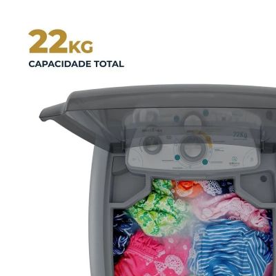 Tanquinho Britânia 22kg BLT22C semiautomático 510W 110V