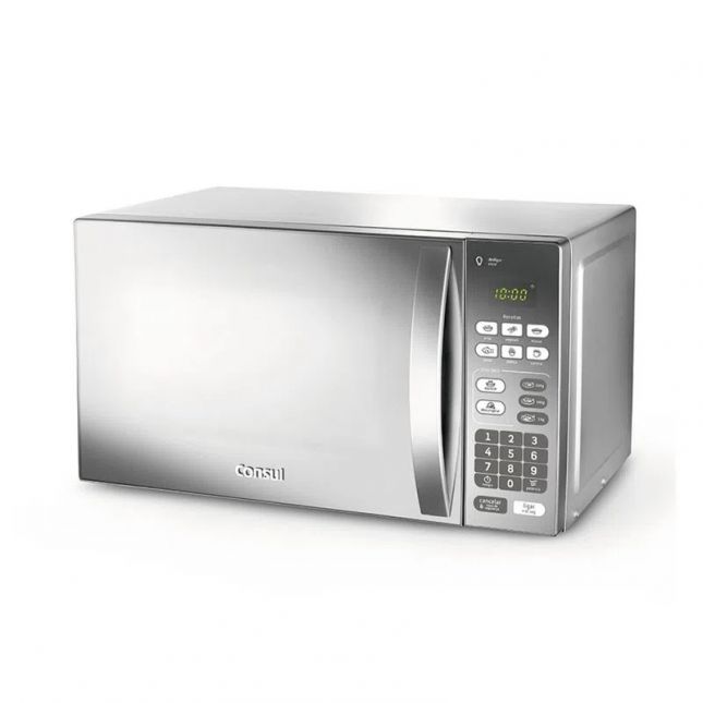Forno Micro-ondas Consul 20 Litros cor Inox Espelhado CM020BF 110v