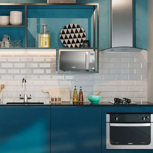 Forno Micro-ondas Consul 20 Litros cor Inox Espelhado CM020BF 110v
