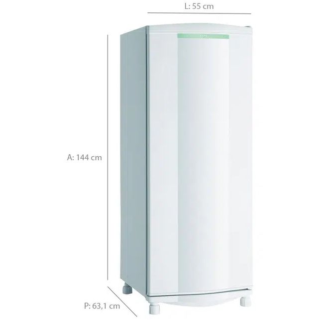 Refrigerador Consul CRA30F Degelo Seco 261 Litros Branco 110 Volts