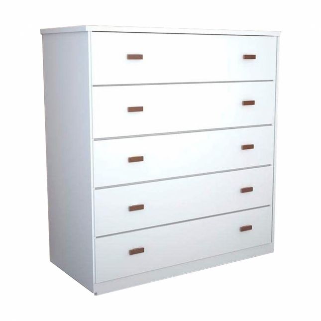 Cômoda King 5 gavetas 85cm Branca Bom Pastor