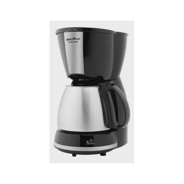 Cafeteira Inox 30 Cafezinhos Britânia 110v