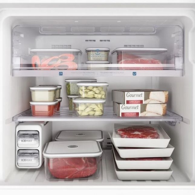 Refrigerador Electrolux Frost Free TF55S Platinum  431 Litros 110 Volts