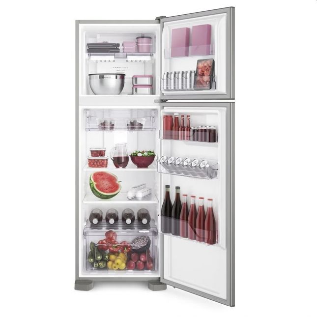 Geladeira Electrolux 371L DFX41 Frost Free com Turbo Congelamento Inox 110v