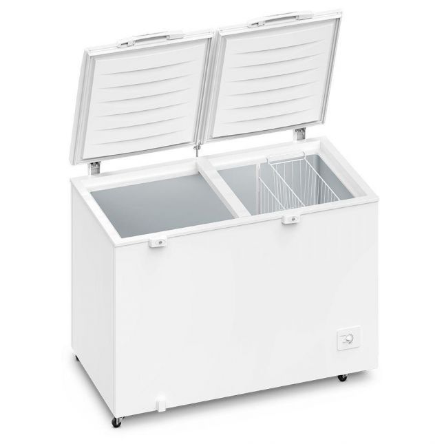 Freezer Horizontal 400L 2 portas Electrolux H440 Branco 110v