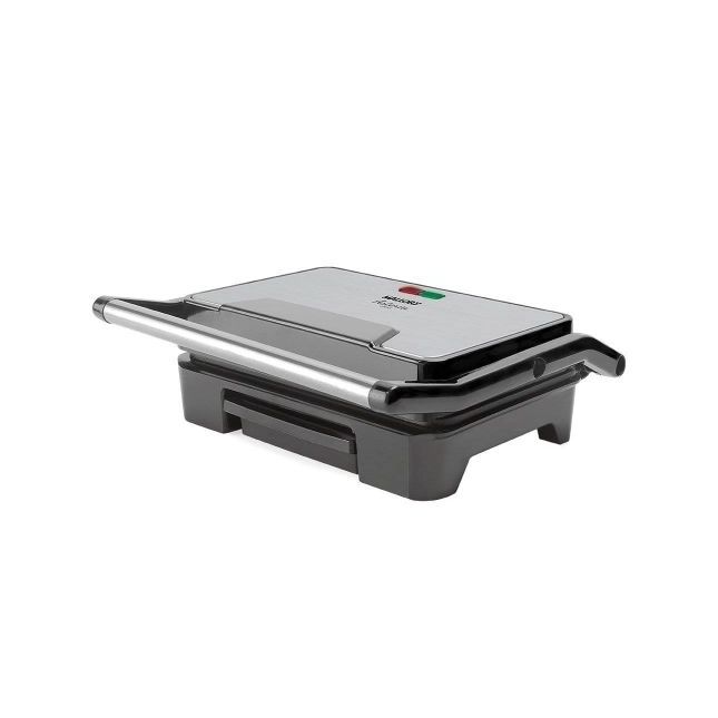 Grill e Sanduicheira Mallory Asteria Compact Preto/Prata 900W 110V