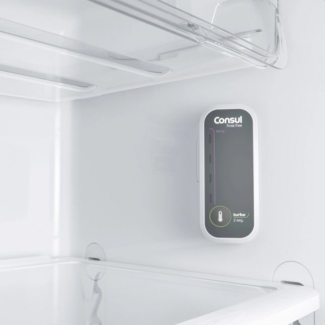 Refrigerador Consul Duplex Frost Free 340 Litros CRM39 Evox 110 Volts